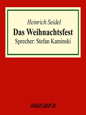 cover image of Das Weihnachtsfest